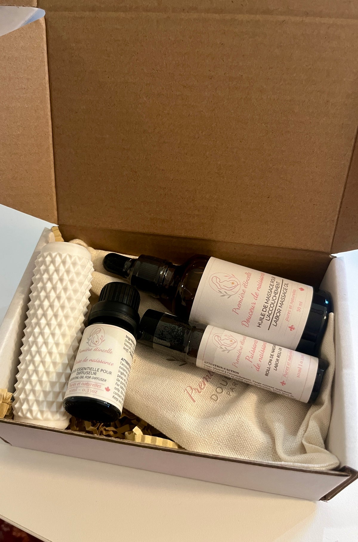 Le coffret Essentiels de naissance