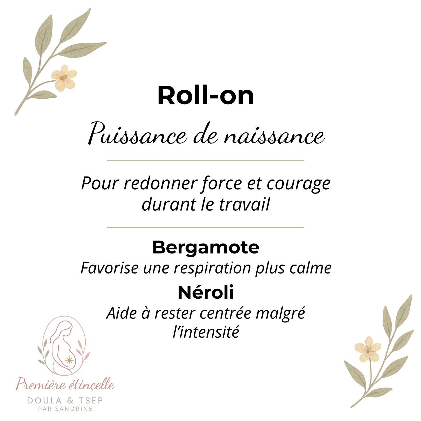 Bâton roll-on - Puissance de naissance